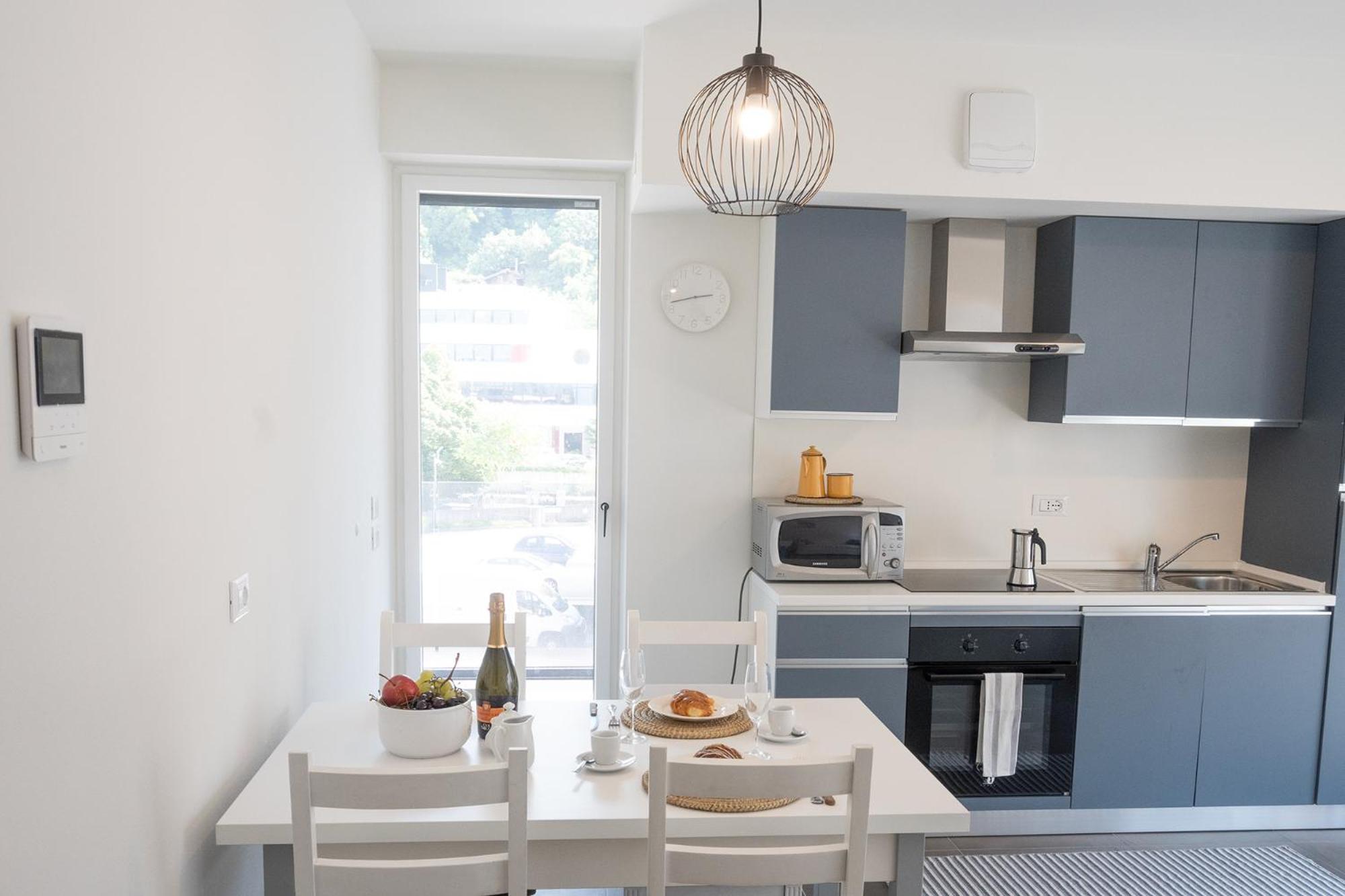 Civetta Blu, Blue Owl Apartments Trento Bagian luar foto