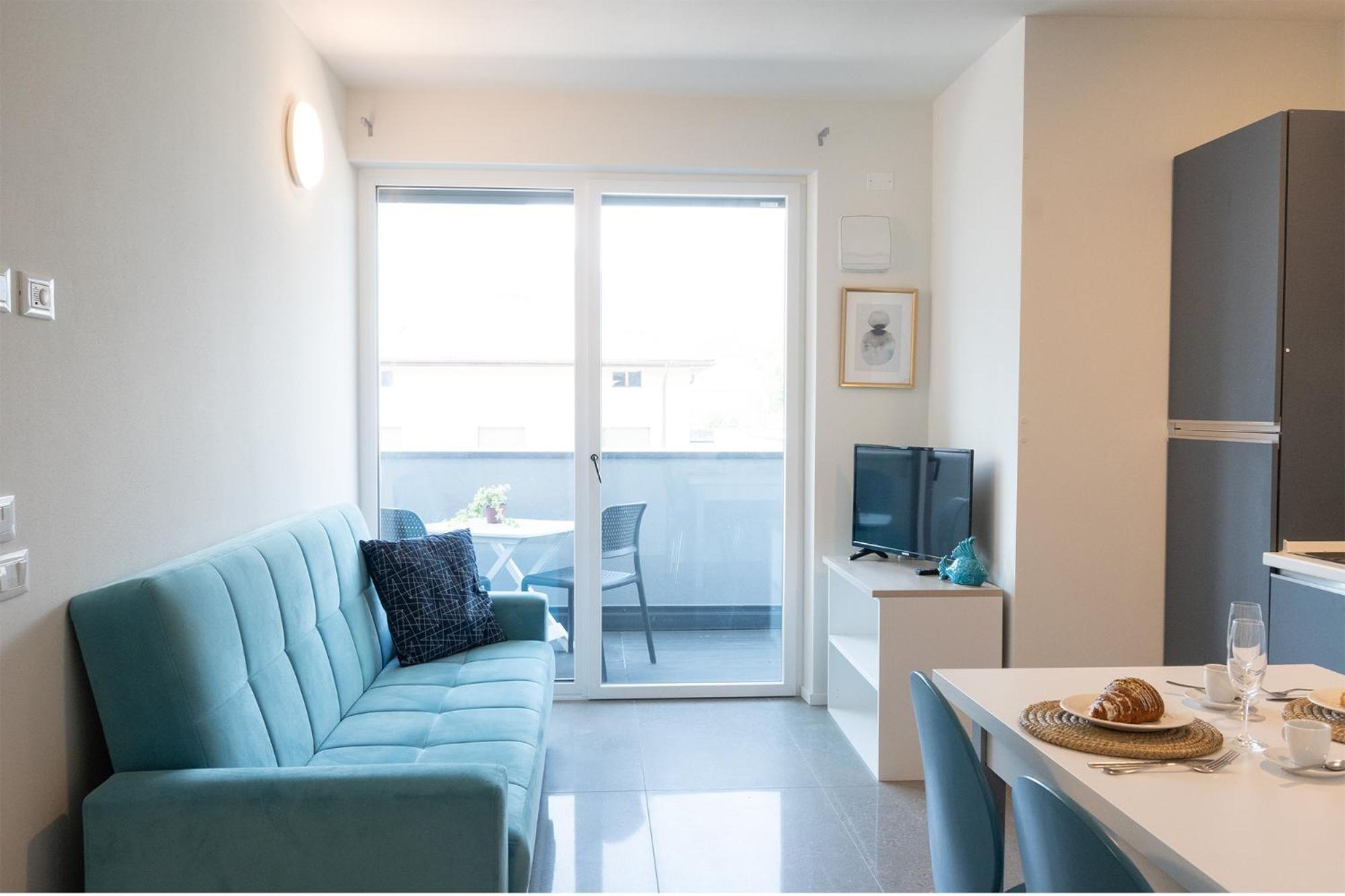 Civetta Blu, Blue Owl Apartments Trento Bagian luar foto