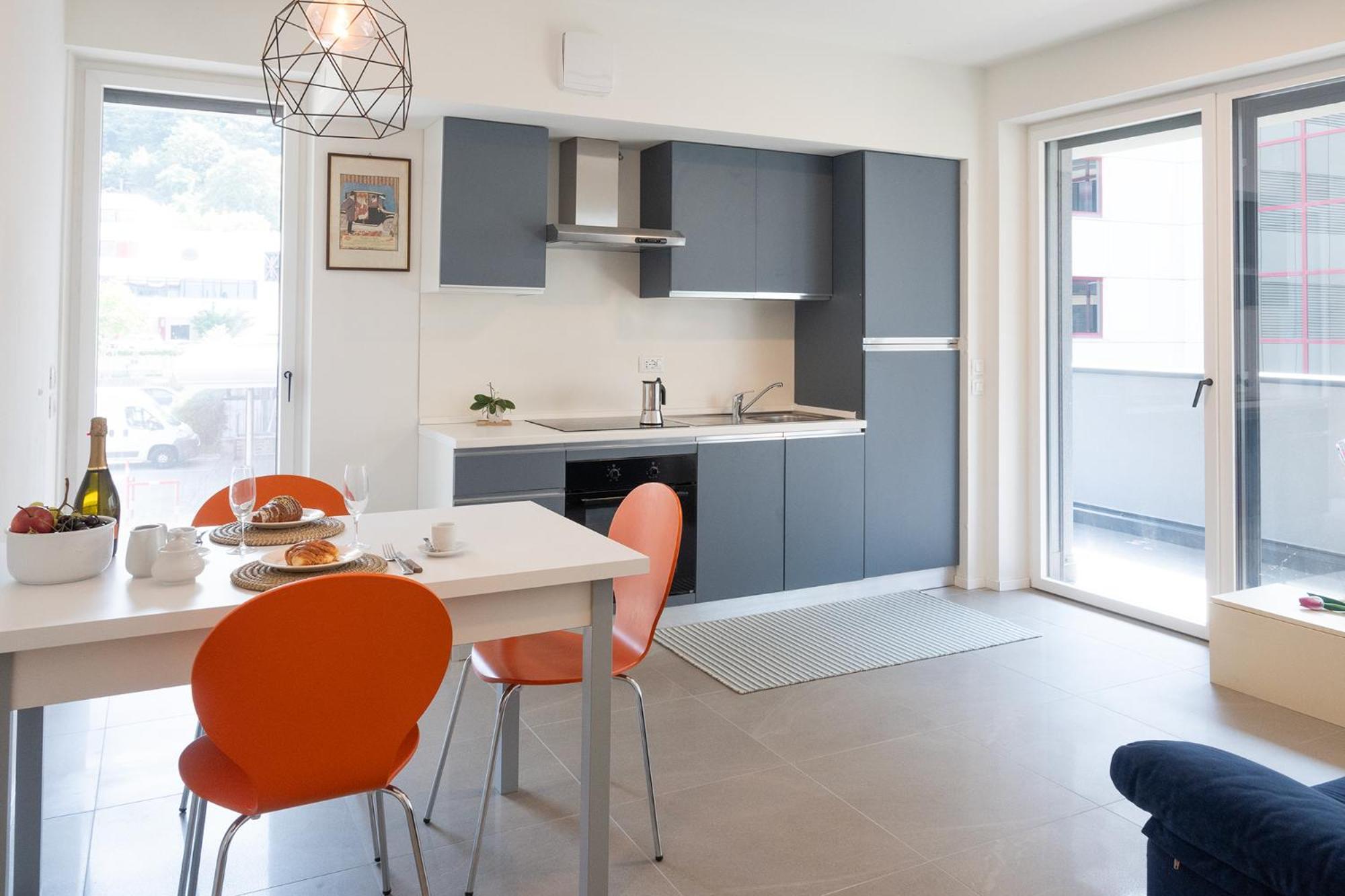 Civetta Blu, Blue Owl Apartments Trento Bagian luar foto